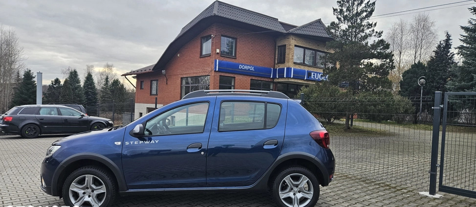 Dacia Sandero Stepway cena 38900 przebieg: 109002, rok produkcji 2019 z Poręba małe 106